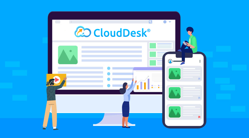 Industry CloudDesk® Employee Monitoring Software for Data Entry Services and BPO