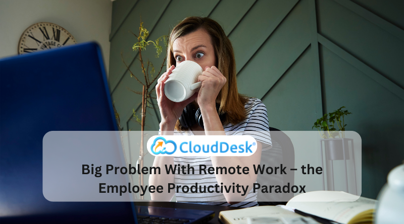 Big Problem With Remote Work – the Employee Productivity Paradox