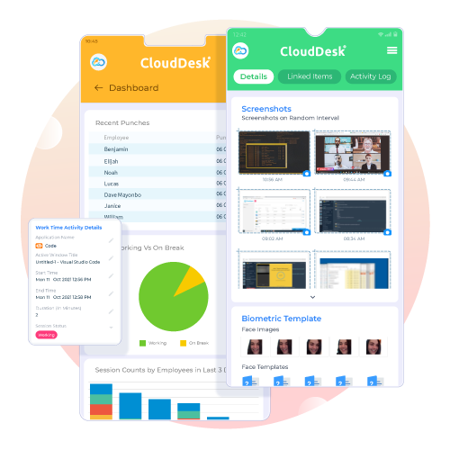 clouddesk-mobile-app-monitor-employees-computer-activity-dashboard